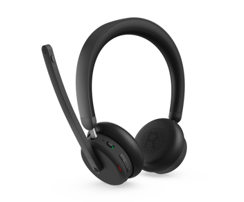 Lenovo ANC Headset 6550 Auriculares Inalámbrico Diadema Oficina/Centro de llamadas USB Tipo C Bluetooth Negro