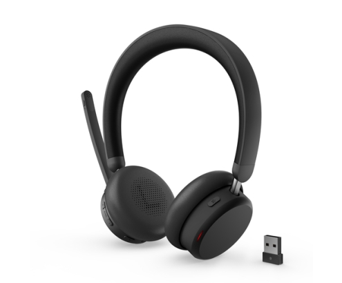Lenovo ANC Headset 6550 Auriculares Inalámbrico Diadema Oficina/Centro de llamadas USB Tipo C Bluetooth Negro