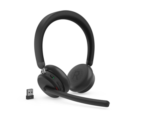 Lenovo ANC Headset 6550 Auriculares Inalámbrico Diadema Oficina/Centro de llamadas USB Tipo C Bluetooth Negro