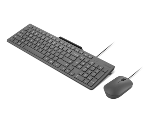 Lenovo GX31R09794 teclado Ratón incluido Hogar / Oficina USB Español Gris
