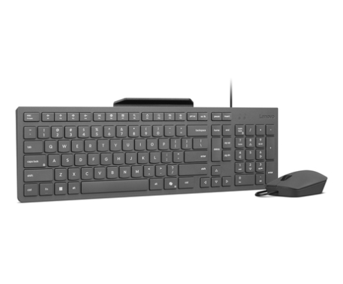 Lenovo GX31R09794 teclado Ratón incluido Hogar / Oficina USB Español Gris