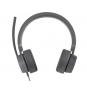 Lenovo GXD1C99243 auricular y casco Auriculares Alámbrico Diadema Llamadas/Música USB Tipo C Gris