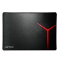 Lenovo GXY0K07130 alfombrilla para ratón Alfombrilla de ratón para juegos Negro, Rojo