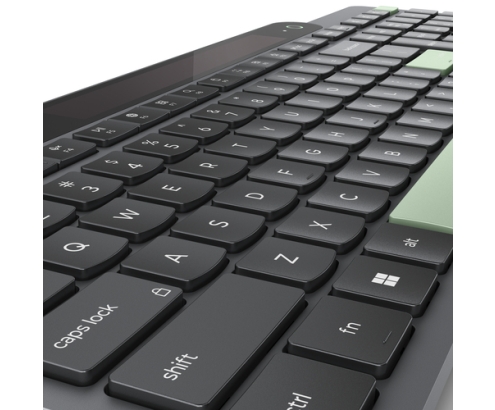 Lenovo Self-Charging Bluetooth (ES 172) teclado Hogar / Oficina Español Negro, Verde