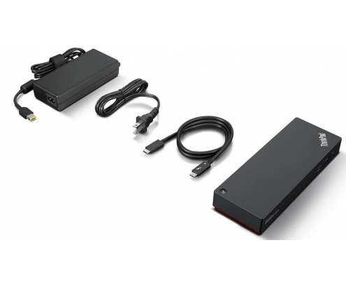 Lenovo ThinkPad Universal Thunderbolt 4 Smart Dock Alámbrico Negro