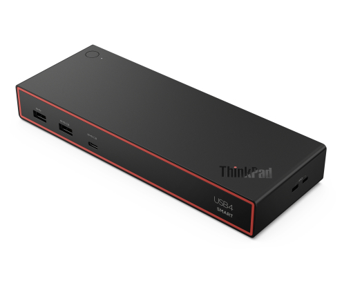 Lenovo ThinkPad USB4 Smart Dock 5500 Alámbrico Negro