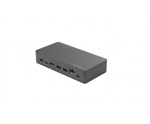 Lenovo Thunderbolt 3 Essential Dock tarjeta y adaptador de interfaz 3.5 mm/Displayport/Hdmi/RJ-45/usb 3.2 Gen 1 (3.1 Gen 1) gris