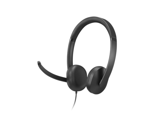 Lenovo VoIP Headset 5000 Auriculares Alámbrico Diadema Oficina/Centro de llamadas USB Tipo C Negro