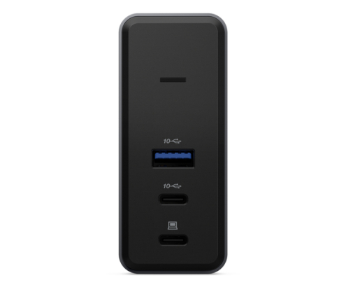 Lenovo X9 Charging GaN Dock Alámbrico USB 3.2 Gen 2 (3.1 Gen 2) Type-C Gris