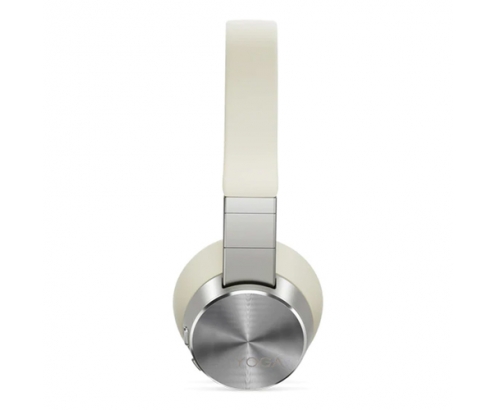 Lenovo Yoga Auriculares Inalámbrico y alámbrico Diadema Bluetooth Crema de color, Blanco