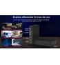 Leotec LEMPC23 PC/estación de trabajo barebone Cubo Negro N150 3,6 GHz