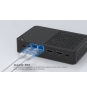 Leotec LEMPC23 PC/estación de trabajo barebone Cubo Negro N150 3,6 GHz