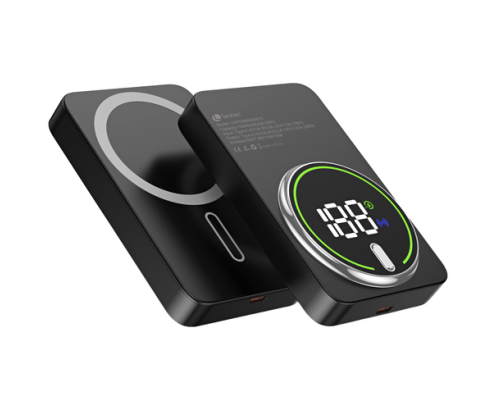 Leotec Power Bank inalámbrico 10000mAh 20W Negro