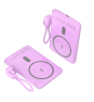 Leotec Power Bank inalámbrico 5000mAh 20W Rosa