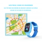 LEOTEC SMARTWATCH Kids ALLO GPS anti-pérdida Rosa (Pantalla 1.3 IPS Tactil Color-GPS-Llamadas-Camara-IP67)