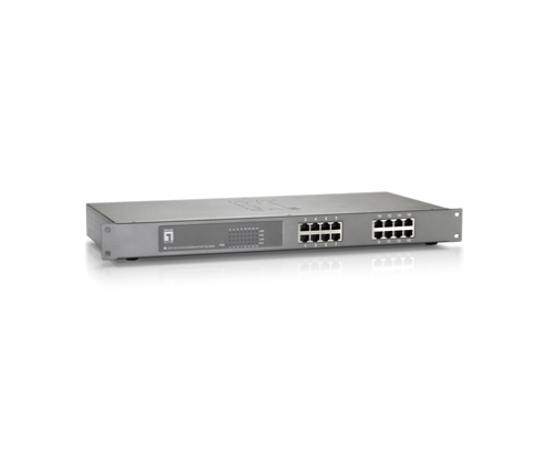 LevelOne FEP-1612W380 switch Fast Ethernet (10/100) Energía sobre Ethernet (PoE) Gris