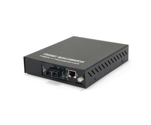 LevelOne FVM-1101 convertidor de medio 100 Mbit/s 1310 nm Negro