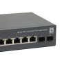 LevelOne GEP-1051 switch Gestionado L2/L3/L4 Gigabit Ethernet (10/100/1000) Energía sobre Ethernet (PoE) Negro