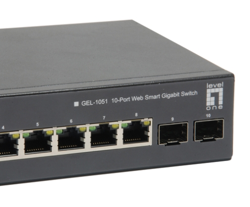 LevelOne GEP-1051 switch Gestionado L2/L3/L4 Gigabit Ethernet (10/100/1000) Energía sobre Ethernet (PoE) Negro