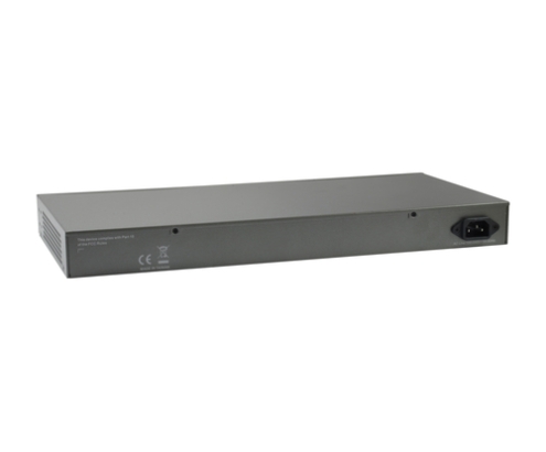 LevelOne GEP-2681 switch Gestionado L3 Gigabit Ethernet (10/100/1000) Energía sobre Ethernet (PoE) Negro