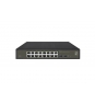 LevelOne GES-2118 switch Gestionado L2 Gigabit Ethernet (10/100/1000) Negro