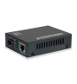 LevelOne GVT-2012 convertidor de medio 1000 Mbit/s Negro