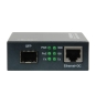 LevelOne GVT-2012 convertidor de medio 1000 Mbit/s Negro