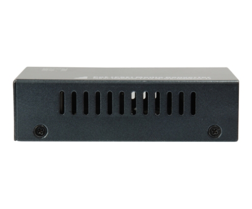 LevelOne GVT-2012 convertidor de medio 1000 Mbit/s Negro