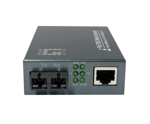 LevelOne GVT-2014 convertidor de medio 1000 Mbit/s 1310 nm Monomodo Gris