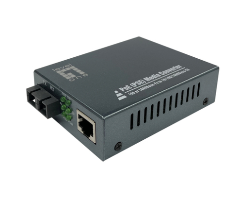LevelOne GVT-2014 convertidor de medio 1000 Mbit/s 1310 nm Monomodo Gris