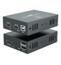 LevelOne HVE-8111 extensor audio/video Transmisor y receptor de señales AV Negro