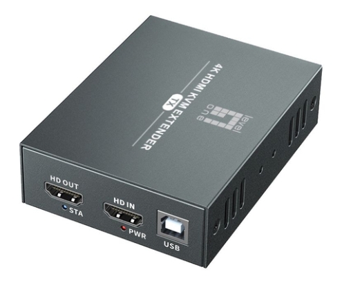 LevelOne HVE-8111 extensor audio/video Transmisor y receptor de señales AV Negro