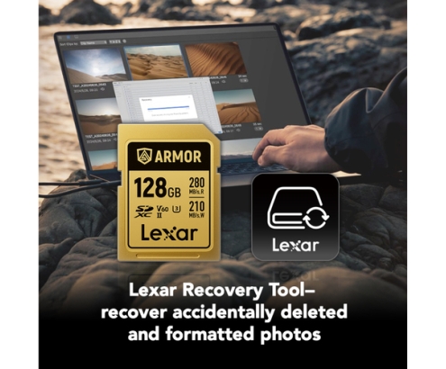 Lexar Armor Gold 128 GB SDXC UHS-II