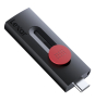 Lexar JumpDrive Dual Drive D300 unidad flash USB 256 GB USB Type-A / USB Type-C 3.2 Gen 1 (3.1 Gen 1) Negro