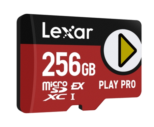 Lexar LMSXPS0256G-BNNNG memoria flash 256 GB MicroSDXC UHS-I Clase 3