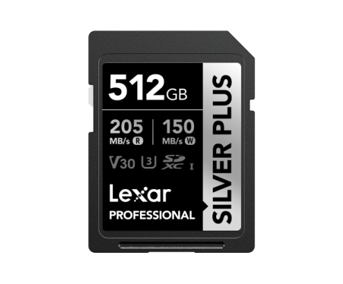 Lexar Professional SILVER PLUS 512 GB SDXC UHS-I