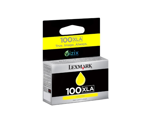 Lexmark 100XLA cartucho 1 pieza Original Amarillo