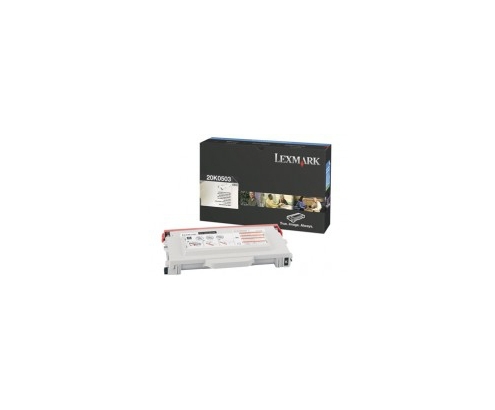 Lexmark 20K0503 cartucho de tóner 1 pieza Original Negro