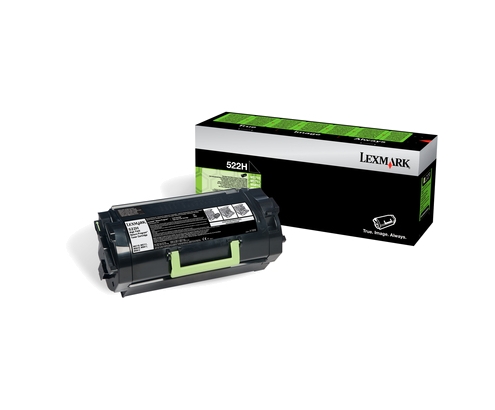 Lexmark 522H toner 1 pieza Original Negro