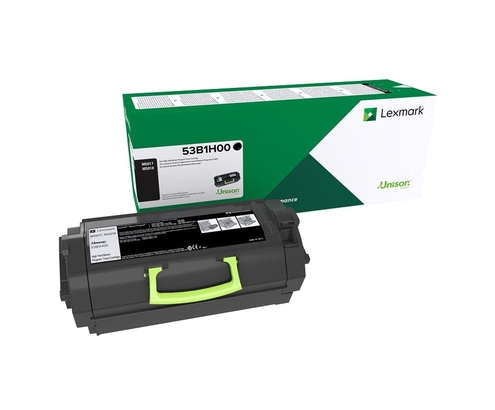 Lexmark 53B2H00 cartucho de tóner 1 pieza(s) Original Negro