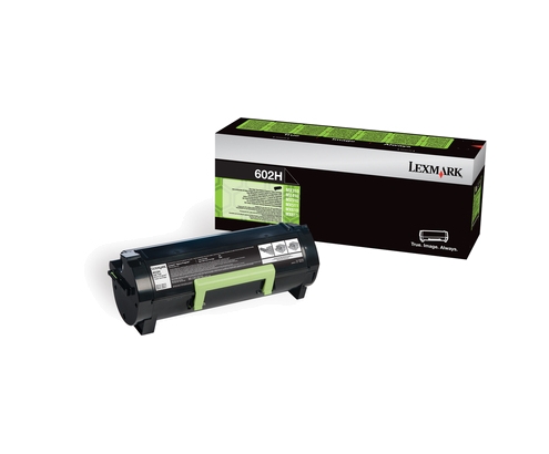 Lexmark 602H toner 1 pieza Original Negro
