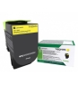 Lexmark 71B2HY0 cartucho de tóner 1 pieza(s) Original Amarillo