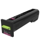 Lexmark 72K2XM0 cartucho de tóner 1 pieza(s) Original Magenta