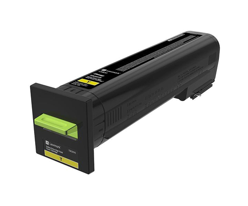 Lexmark 72K2XYE cartucho de tóner 1 pieza(s) Original Amarillo