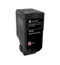 Lexmark 74C2HME cartucho de tóner 1 pieza(s) Original Magenta