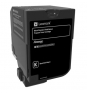 Lexmark 74C2SK0 cartucho de tóner 1 pieza(s) Original Negro