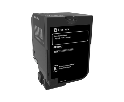 Lexmark 74C2SKE cartucho de tóner 1 pieza(s) Original Negro