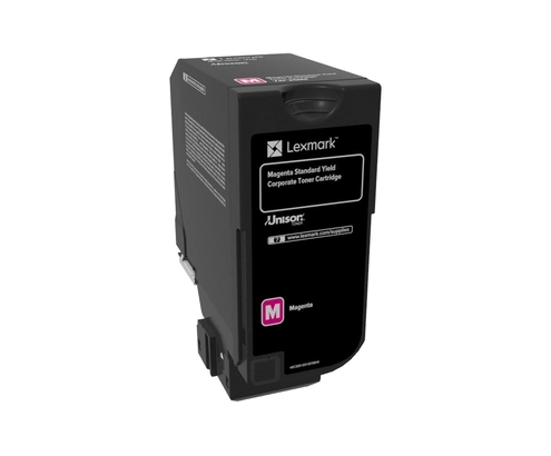 Lexmark 74C2SME cartucho de tóner 1 pieza(s) Original Magenta