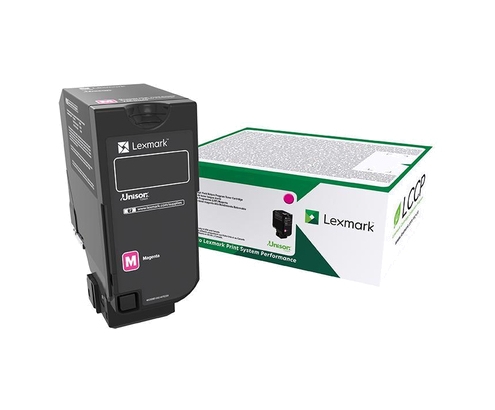 Lexmark 75B20M0 cartucho de tóner 1 pieza(s) Original Magenta