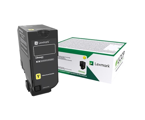 Lexmark 75B20Y0 cartucho de tóner 1 pieza(s) Original Amarillo
